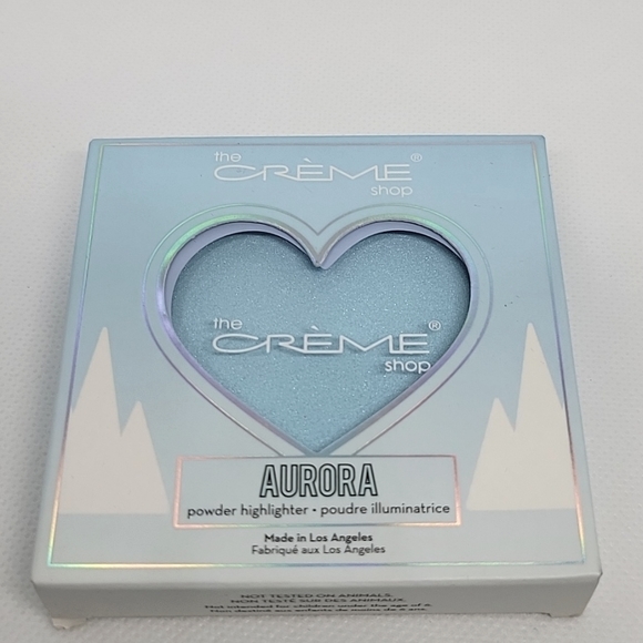 🌴 The Creme Shop Aurora Powder Highlighter Moonshine Blue - Picture 1 of 9